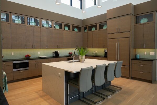 elevated walnut kitchen featured