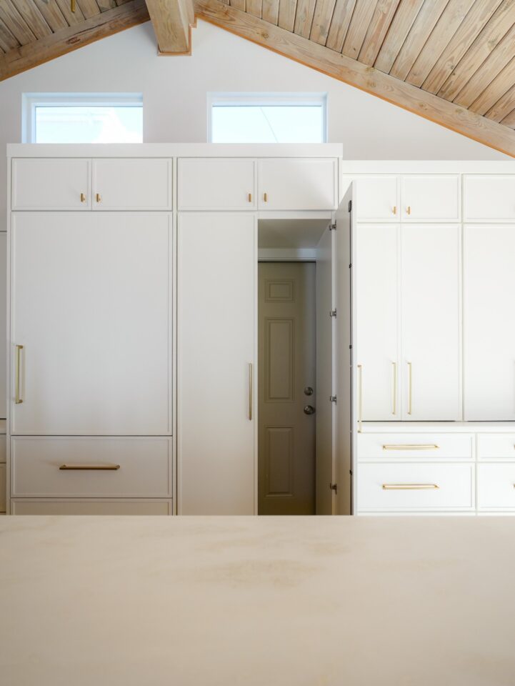 natural warmth concealed pantry door